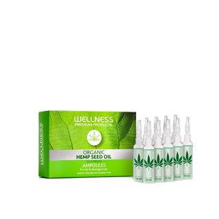 WELLNESS PREMIUM PRODUCTS Hemp Seed Intensive Ampoule Set
