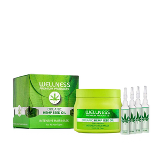 WELLNESS PREMIUM PRODUCTS Hemp Seed Oil Hair Mask 500ml