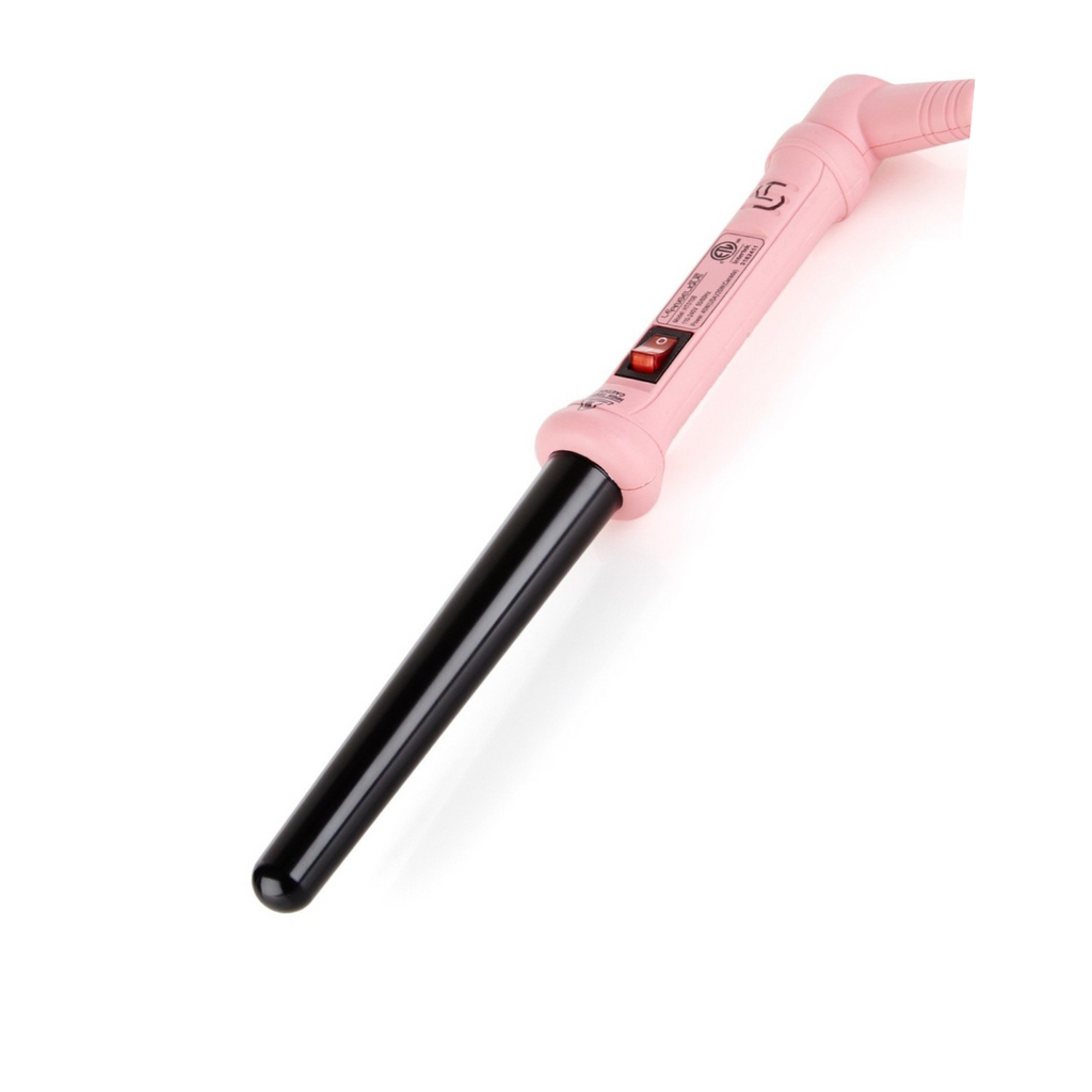 Pink curling wand best sale