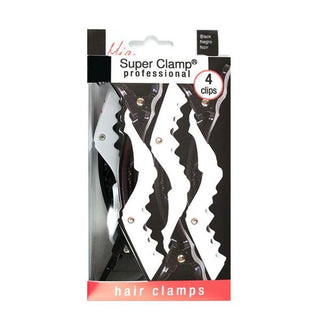 Mia Alligator Hair Clips | Strong-Grip Sectioning Clips, 4-Pack