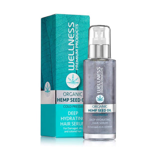 Wellness Deep Hydrating Hair Serum | Heat Protectant & Shine 100ml