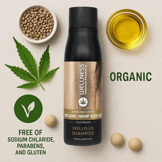 Wellness WELLPLEX Bond Repair Shampoo | Damaged & Color-Treated Hair 500ml