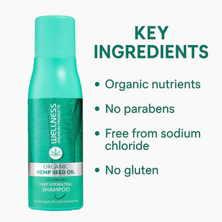 Wellness Hydration Shampoo | Moisturizing Shampoo for Dry Hair 500ml