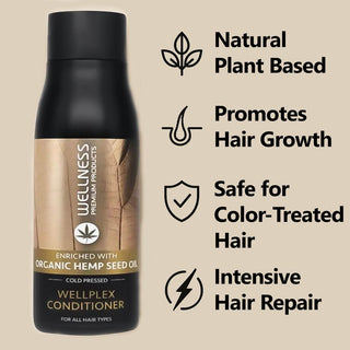 Wellness WELLPLEX Bond Repair Conditioner | Damaged & Color-Treated Hair 500ml