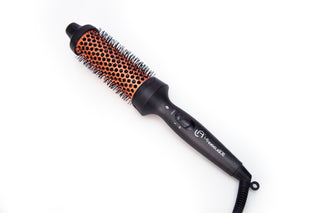 Ionic Hot Round Brush Hair Styler | Volumizing Blowout Brush | Le Angelique