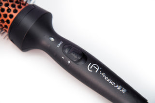 Ionic Hot Round Brush Hair Styler | Volumizing Blowout Brush | Le Angelique