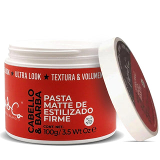 Papi & Co. Strong Mud Paste | Ultra Hold Matte Hair Styling 3.5 oz