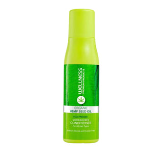 Wellness Organic Hemp Seed Oil Conditioner | Moisturizing Hair Care