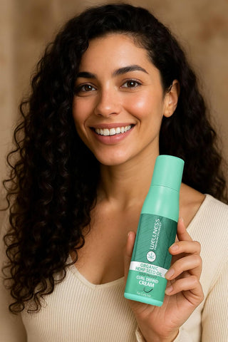 Wellness Hemp Seed Curl Defining Cream | Frizz Control & Flexible Hold 500ml