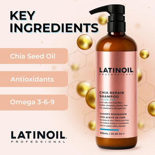 Latinoil Chia Repair Shampoo – Salon Size
