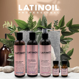 Latinoil Chia Hair Treatment – Travel Pack • 6 × 12 ml (0.4 fl oz each)