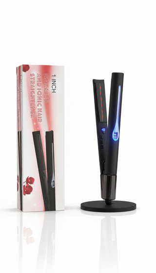 Infrared & Ionic 1-Inch Hair Straightener — Smooth + Shine