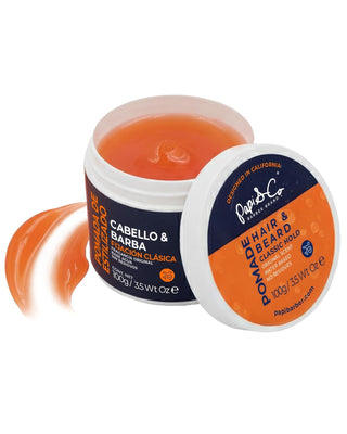 Papi & Co. Classic Hold Pomade | Flexible Hold & Shine for Men