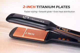 2-Inch Infrared Titanium Hair Straightener | Le Angelique