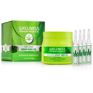 Wellness Hemp Seed Oil Hair Mask | Deep Conditioning Treatment