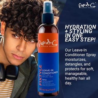 Papi & Co. Fixtyle Leave-In Conditioner Spray | Detangler & Heat Protectant