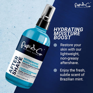 Papi & Co. Refreshing After Shave Lotion | Cooling Post-Shave Care for Men