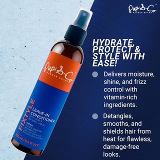 Papi & Co. Fixtyle Leave-In Conditioner Spray | Detangler & Heat Protectant