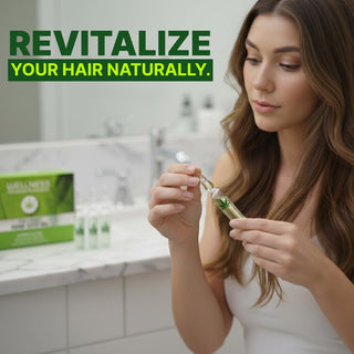 Wellness Hemp Seed Oil Hair Repair Ampoules | 10ml × 10