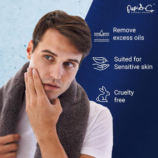 Papi & Co. Beard & Face Wash | Deep Cleansing Gel for Men