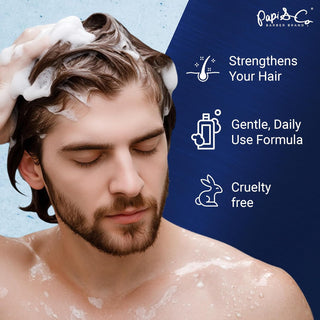 Papi & Co. Revitalizing Tea Tree Shampoo | Scalp Care for Thinning Hair