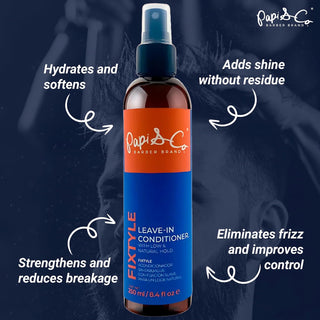 Papi & Co. Fixtyle Leave-In Conditioner Spray | Detangler & Heat Protectant