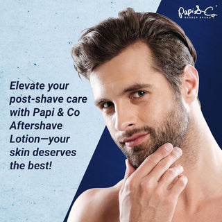 Papi & Co. Refreshing After Shave Lotion | Cooling Post-Shave Care for Men