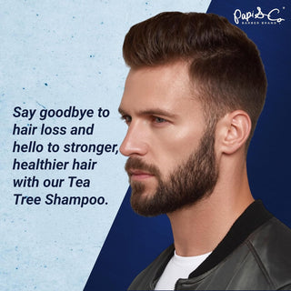 Papi & Co. Revitalizing Tea Tree Shampoo | Scalp Care for Thinning Hair