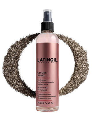 Latinoil Chia Professional Styling Spray | Frizz Control & Shine
