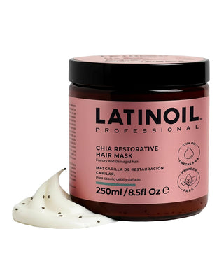 Latinoil Chia Hair Revive Mask | Deep Conditioning Mask for Damaged Hair