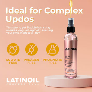 Latinoil Chia Professional Styling Spray | Frizz Control & Shine