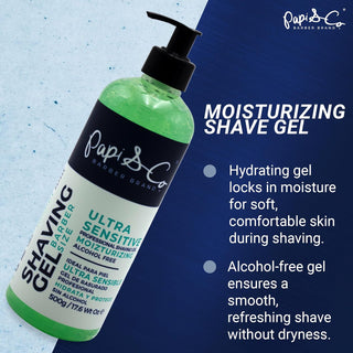 Papi & Co. Shaving Gel | Professional Shaving Gel for Men