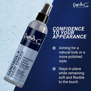 Papi & Co. Control Hair Spray | Long-Lasting Hold for Men