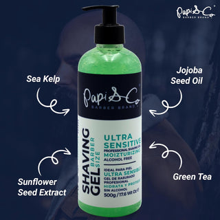 Papi & Co. Shaving Gel | Professional Shaving Gel for Men