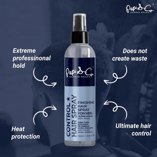 Papi & Co. Control Hair Spray | Long-Lasting Hold for Men