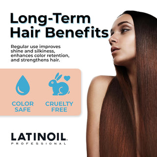 Latinoil Chia Repair Shampoo & Conditioner Set | Color-Safe Hair Care Duo