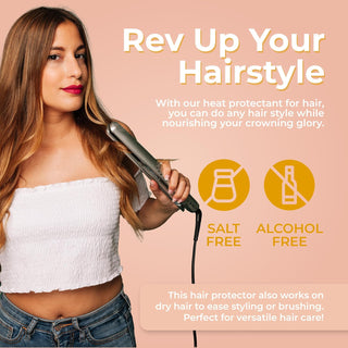 Latinoil Chia Oil Thermo Protector | Heat Protectant & Leave-In Conditioner Spray