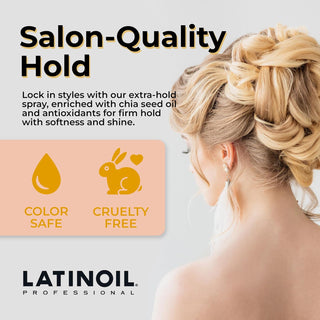 Latinoil Chia Professional Styling Spray | Frizz Control & Shine