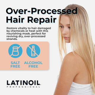 Latinoil Chia Hair Revive Mask | Deep Conditioning Mask for Damaged Hair
