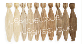 Hair Extensions - Ebony #1 Blackest Black - Le Angelique