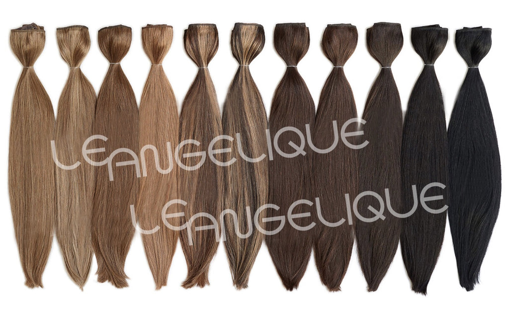 Hair Extensions - Ebony #1 Blackest Black - Le Angelique